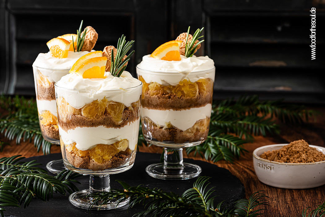 Spekulatius Dessert mit Mascarpone - Nachtisch für Weihnachten