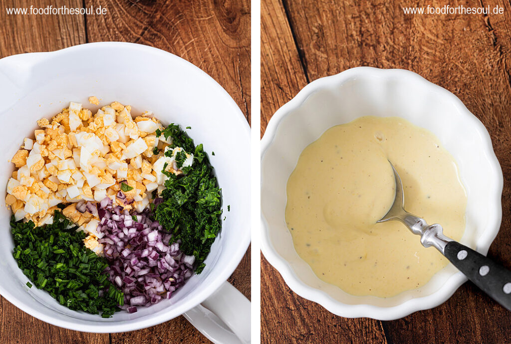 Bester Eiersalat mit Schnittlauch